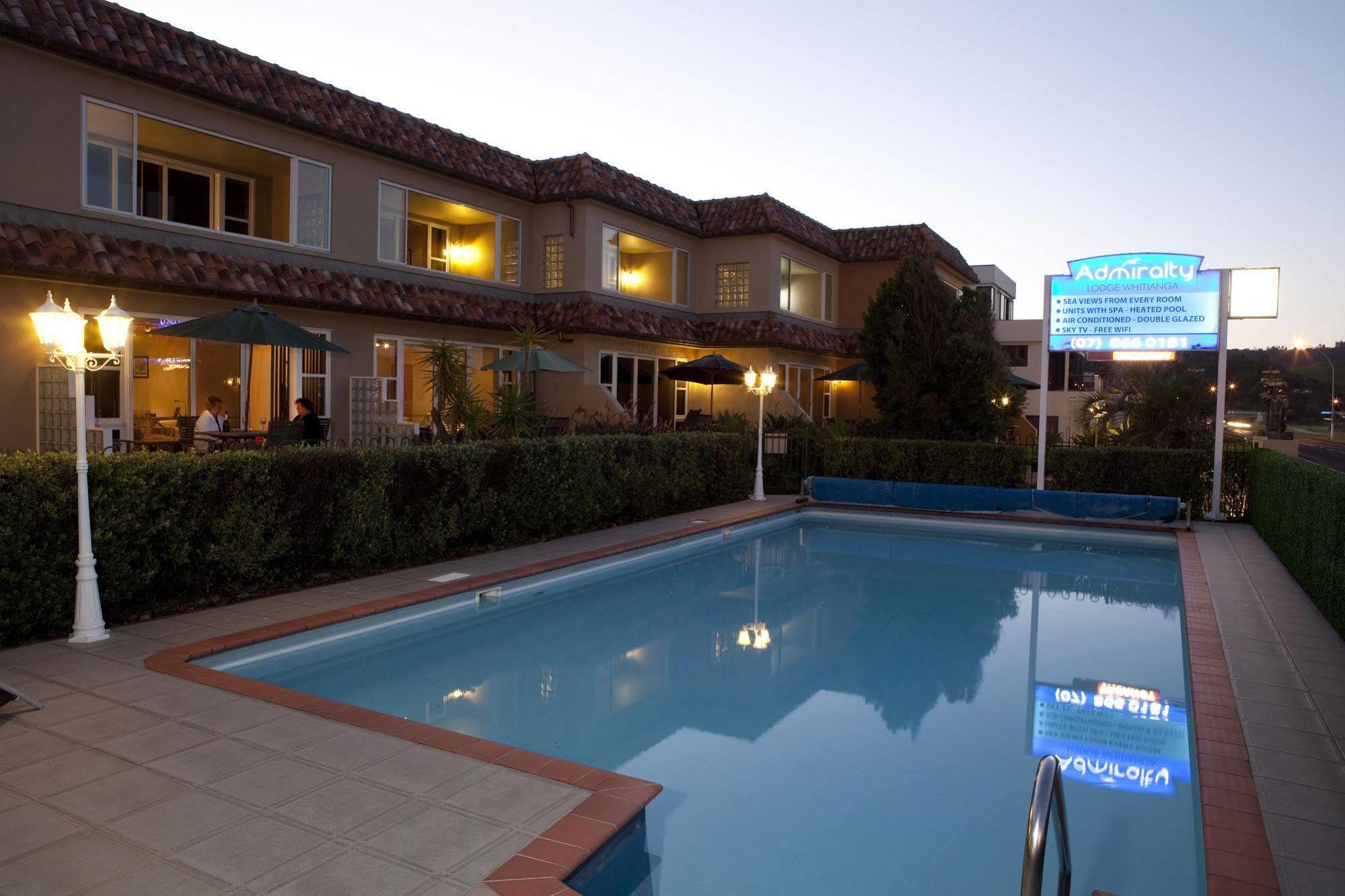 Admiralty Lodge Motel Whitianga Dış mekan fotoğraf
